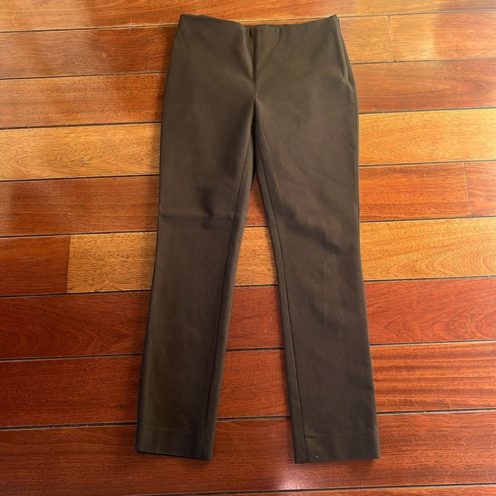 Joseph Gabardine Dark Brown Trousers
